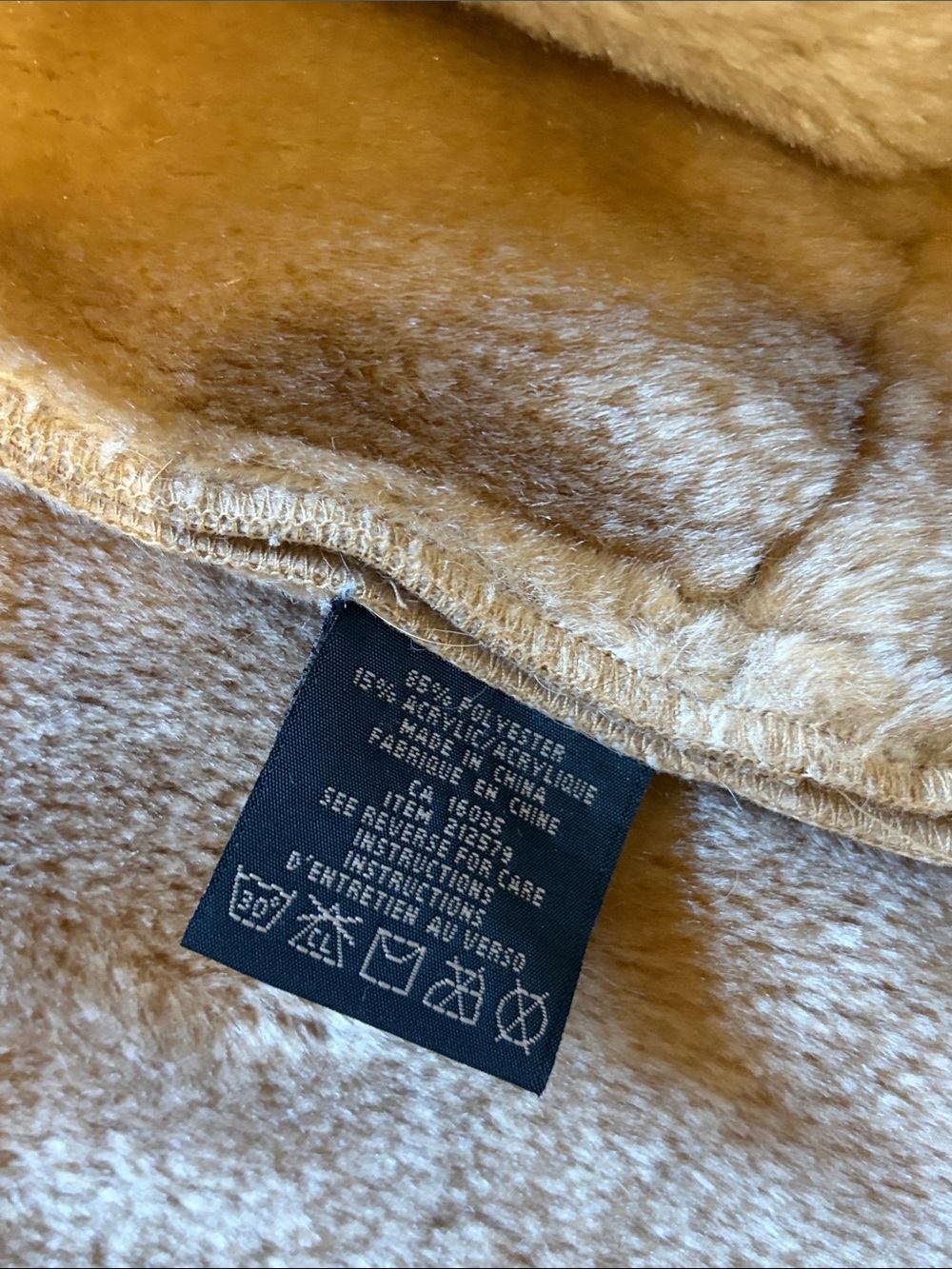 Faux suede teddy bear coat XL - Picture 8 of 9